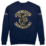 Sons Of Anarchy: Mayhem Sweatshirt - Lacivert - Arka görünüm