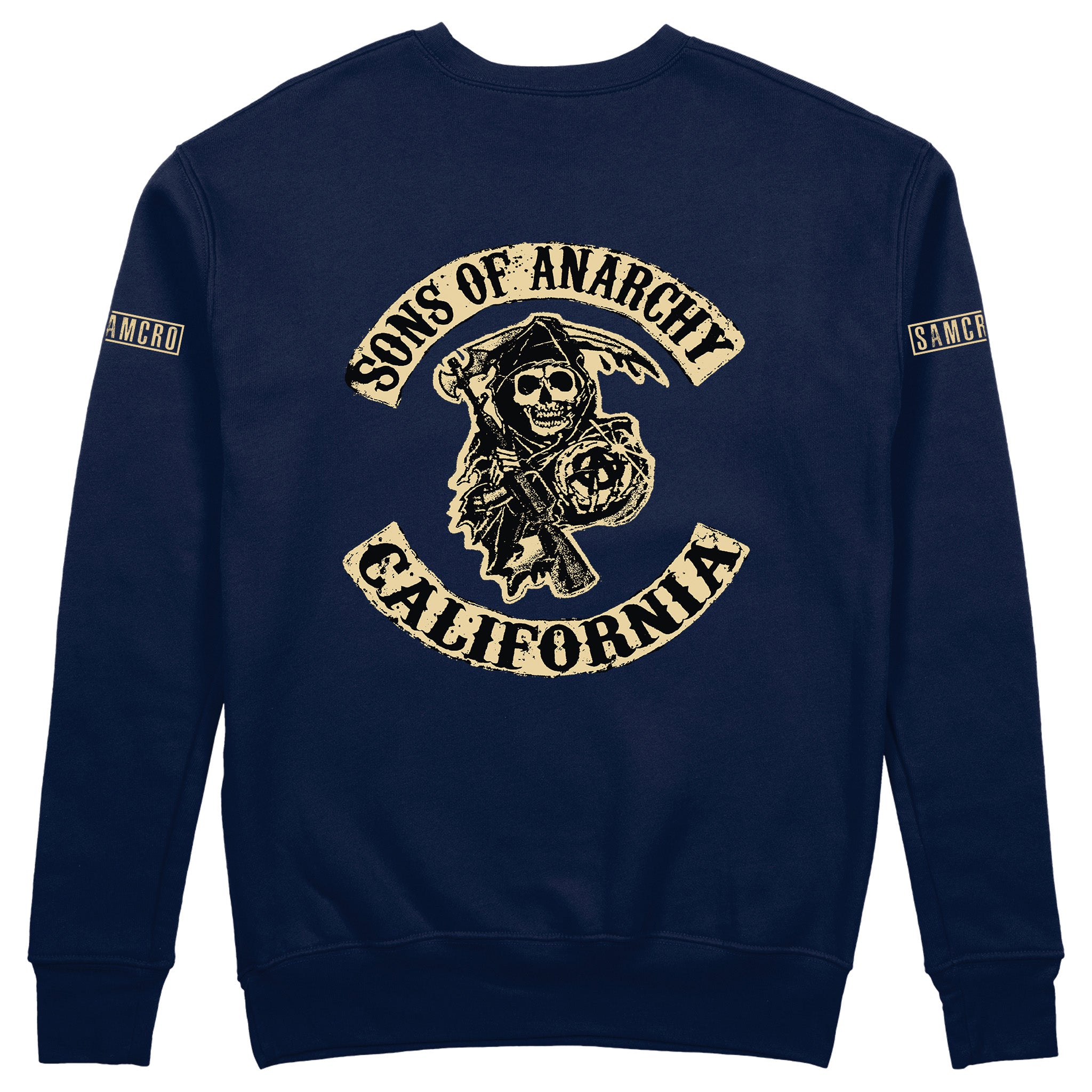 Sons Of Anarchy: Mayhem Sweatshirt - Lacivert - Arka görünüm