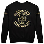 Sons Of Anarchy: Mayhem Sweatshirt - Siyah - Arka görünüm