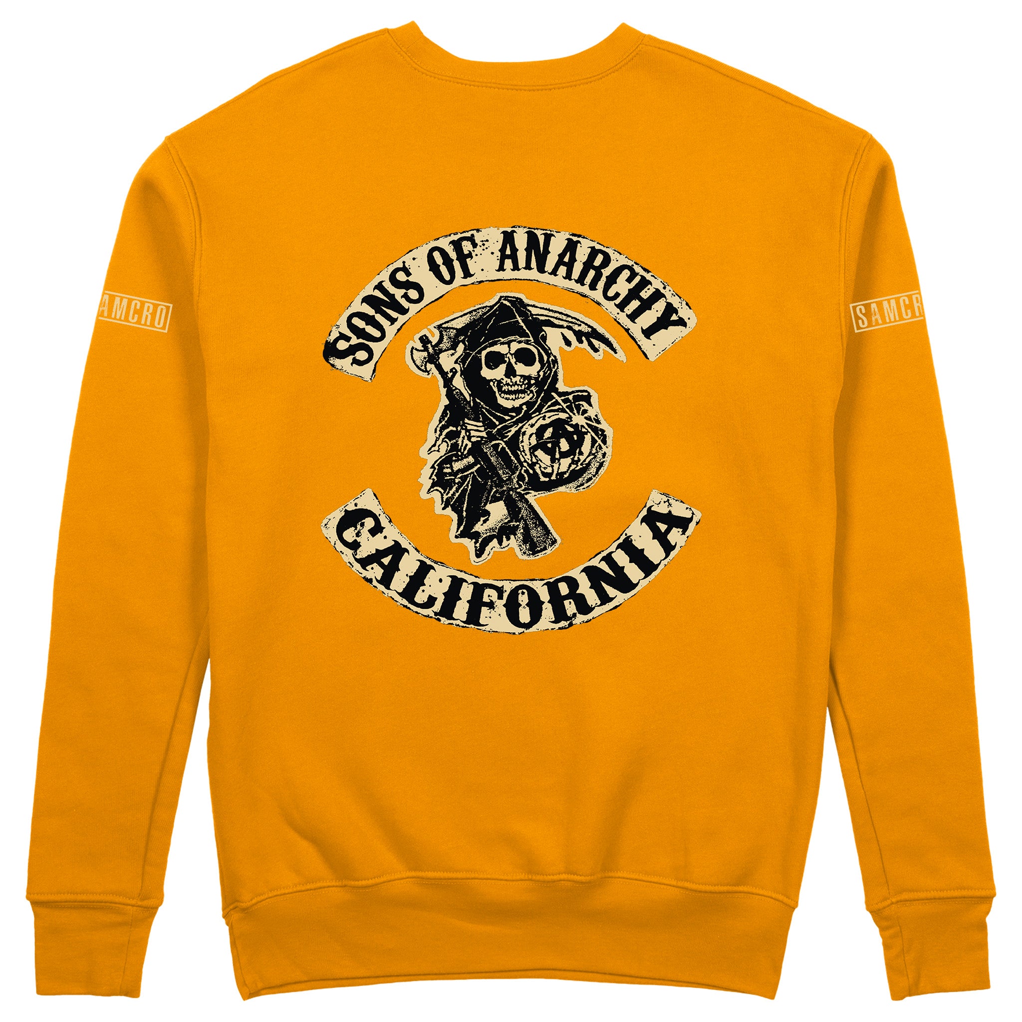 Sons Of Anarchy: Mayhem Sweatshirt - Turuncu - Arka görünüm