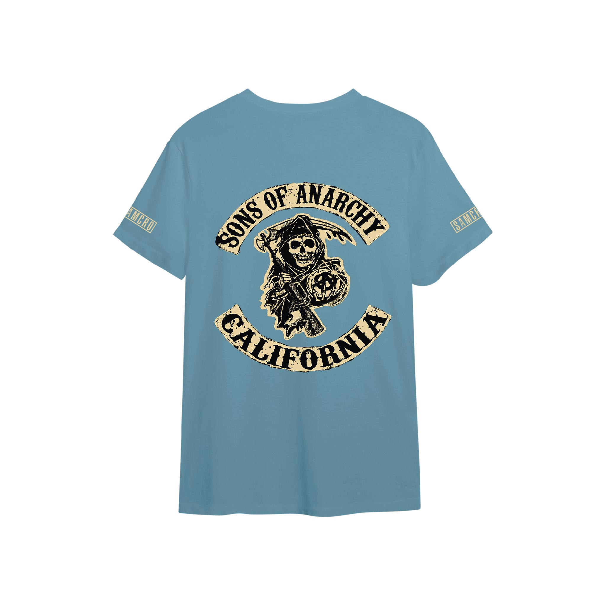 Sons Of Anarchy: Mayhem Tişört - Çelik Mavi - Arka görünüm