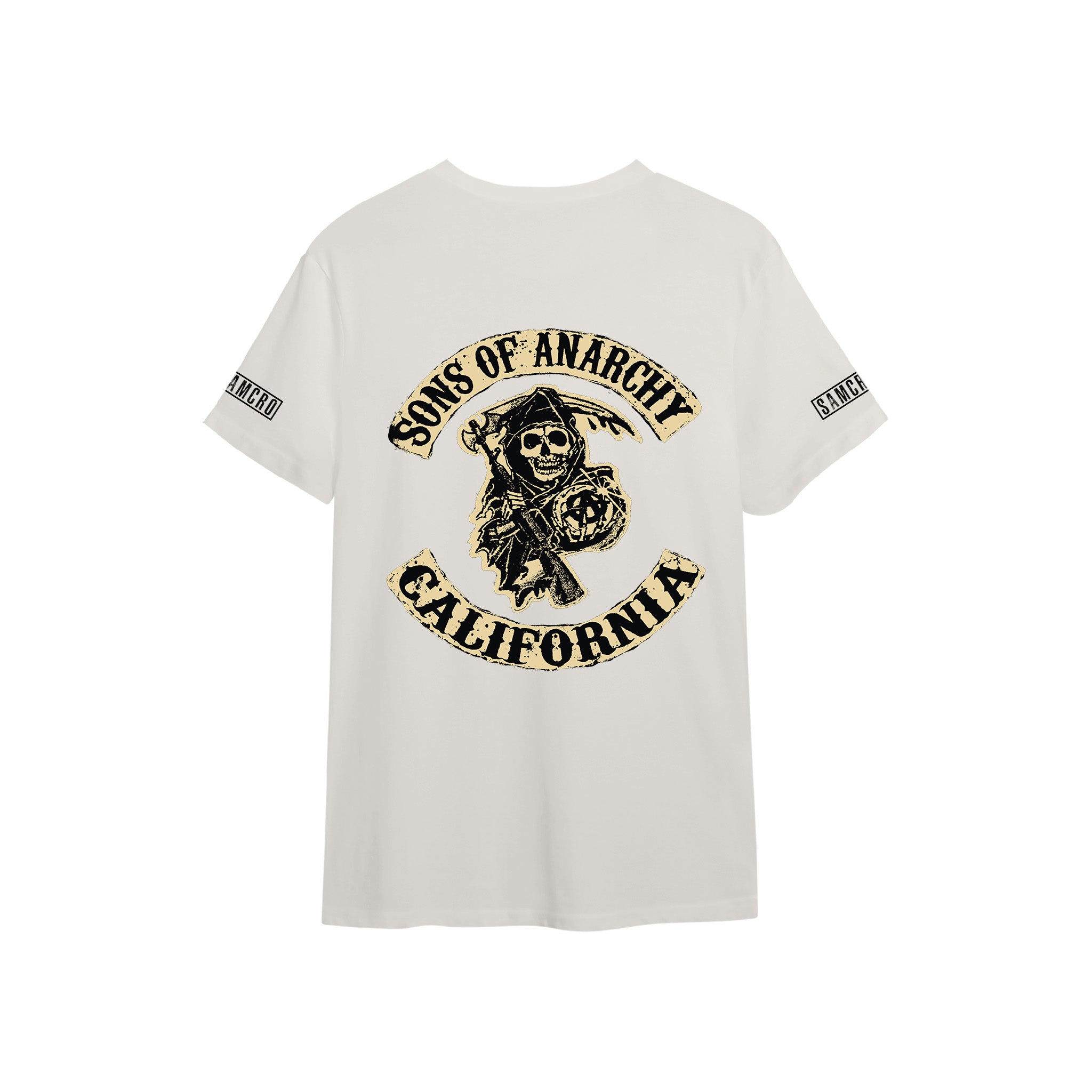 Sons Of Anarchy: Mayhem Tişört - Ekru - Arka görünüm