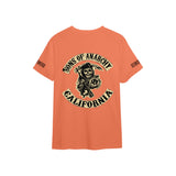 Sons Of Anarchy: Mayhem Tişört - Somon - Arka görünüm