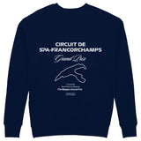 Spa-Francorchamps Grand Prix Sweatshirt - Lacivert - arka görünüm