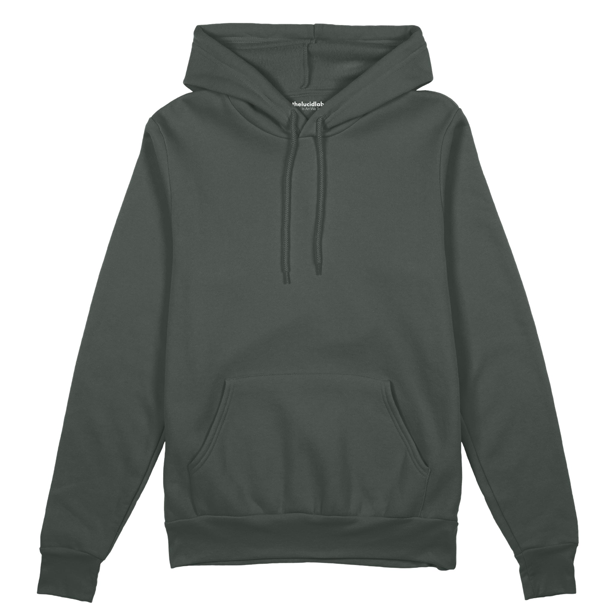 Gay Test - Spider-Man Oversize Hoodie — Antrasit — Ön görünüm