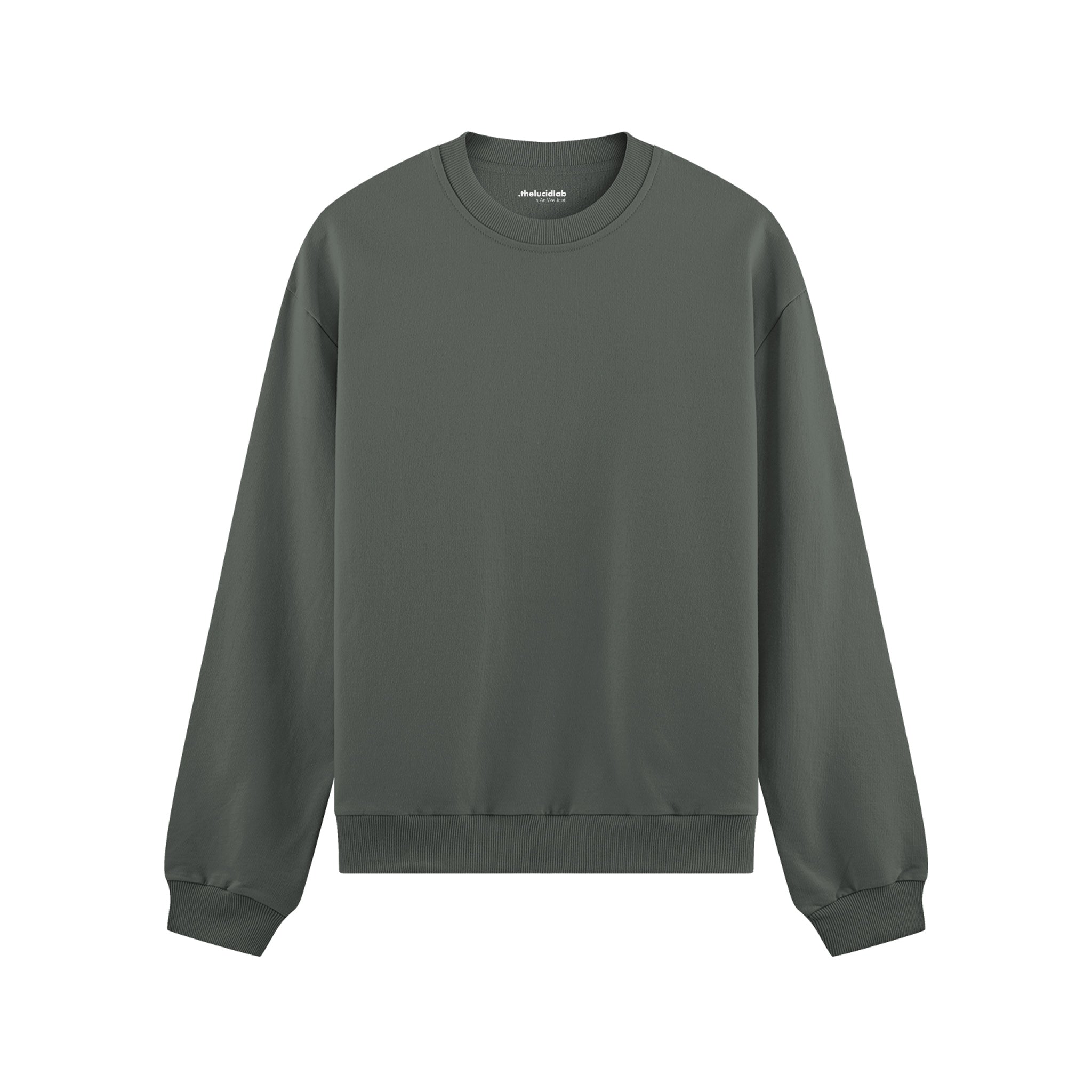Gay Test - Spider-Man Oversize Sweatshirt — Antrasit — Ön görünüm