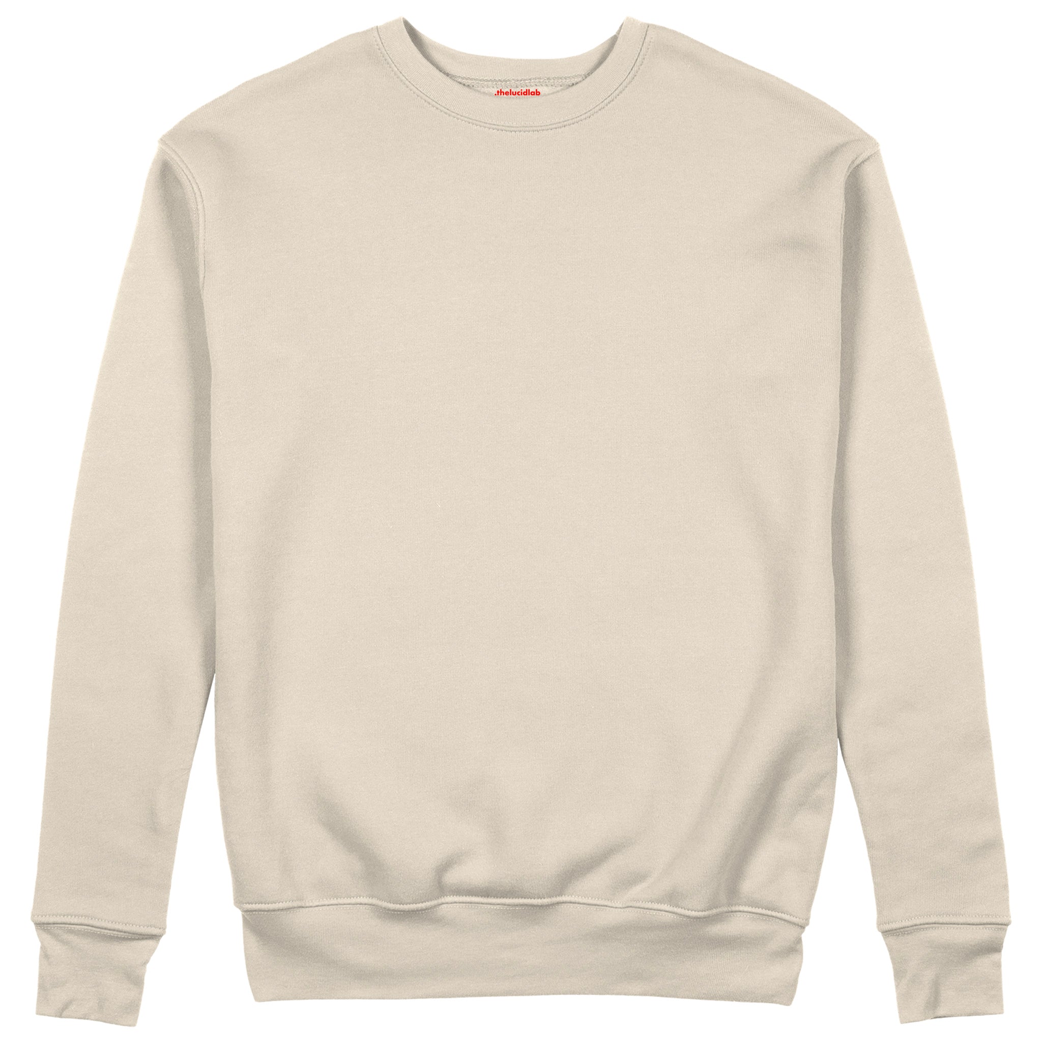 Gay Test - Spider-Man Sweatshirt — Bej — Ön görünüm