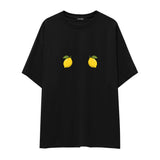 Squeeze Me Oversize Tişört — Siyah — Ön baskı