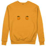Squeeze Me Sweatshirt — Turuncu — Ön baskı