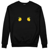 Squeeze Me Sweatshirt — Siyah — Ön baskı