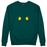 Squeeze Me Sweatshirt — Koyu Yeşil — Ön baskı
