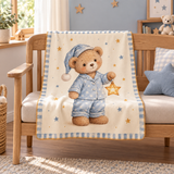 Starlight Teddy Polar Bebek Battaniyesi — Ana görünüm