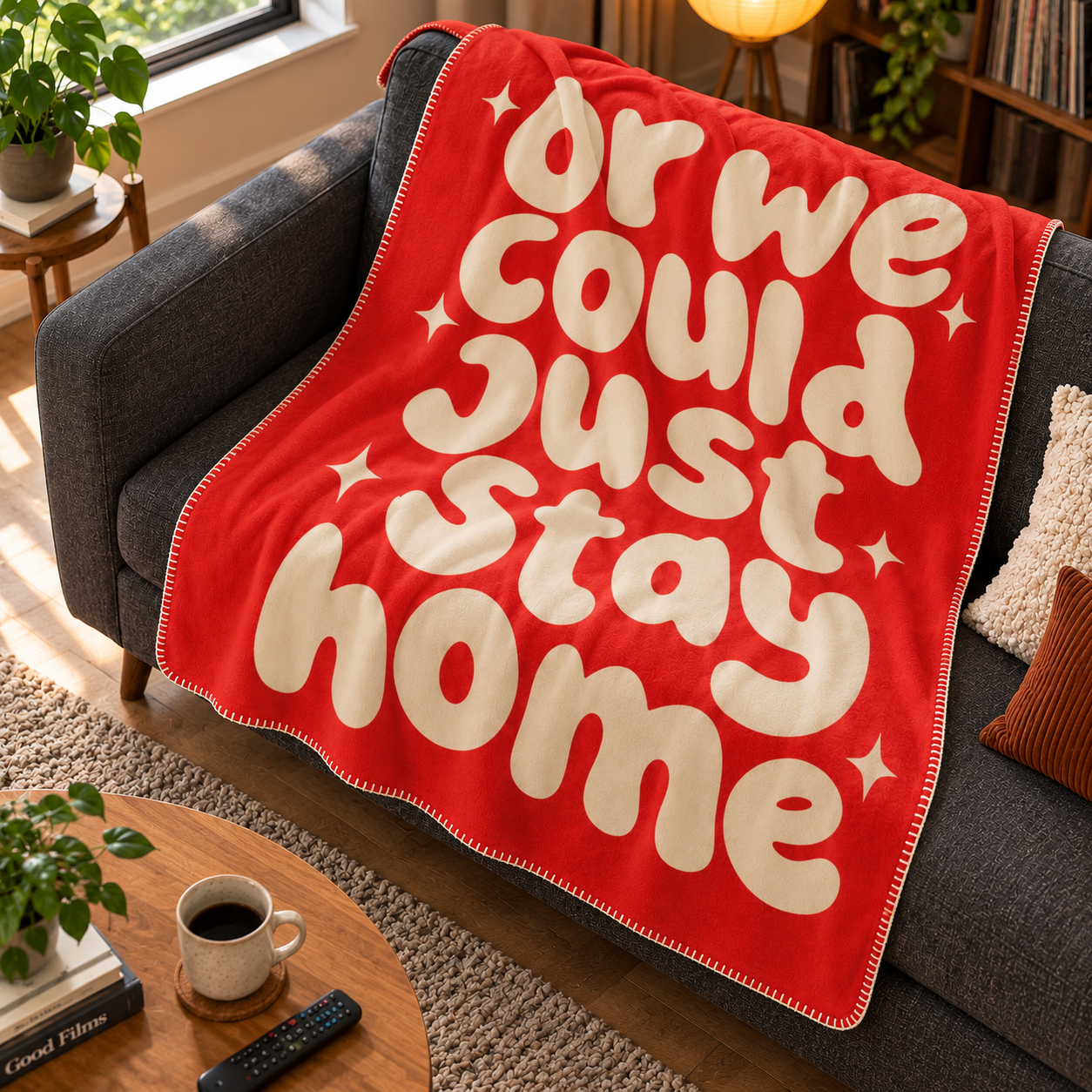 Stay Home Club Polar TV Battaniyesi — Çapraz görünüm