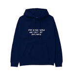 Stop Dating Hoodie - Lacivert - ön görünüm