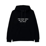 Stop Dating Hoodie - Siyah - ön görünüm