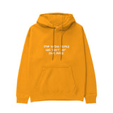 Stop Dating Hoodie - Turuncu - ön görünüm