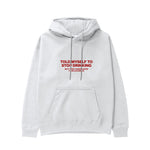 Stop Drinking Hoodie - Beyaz - ön görünüm