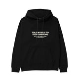 Stop Drinking Hoodie - Siyah - ön görünüm
