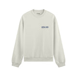 Summer Is Cool If You're Rich Oversize Sweatshirt - Beyaz - ön görünüm