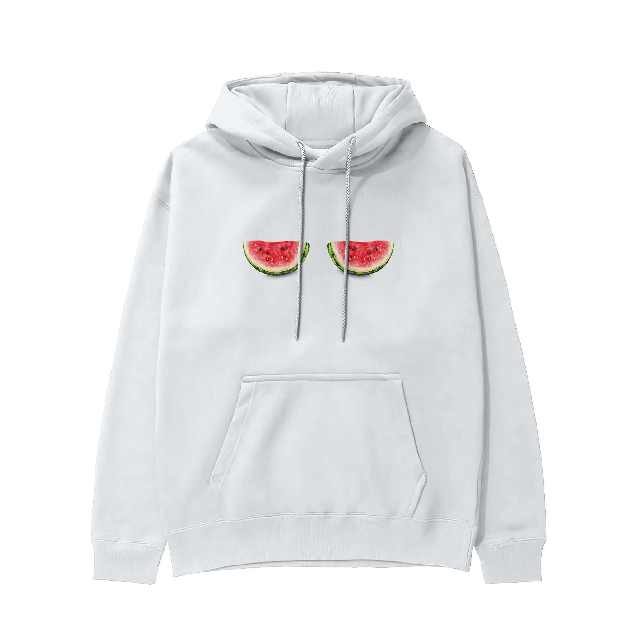 Summer Twins Hoodie - Beyaz - ön görünüm