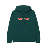 Summer Twins Hoodie - Koyu Yeşil - ön görünüm