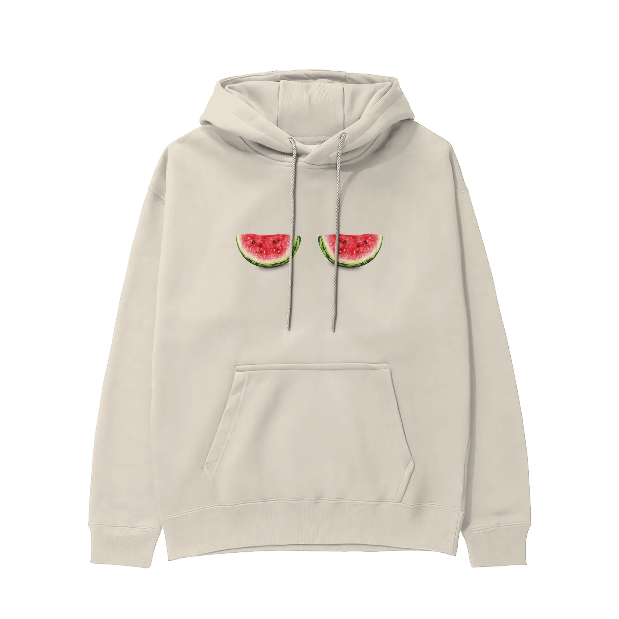 Summer Twins Hoodie - Krem - ön görünüm