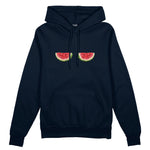 Summer Twins Oversize Hoodie - Lacivert - ön görünüm