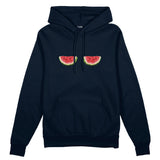 Summer Twins Oversize Hoodie - Lacivert - ön görünüm