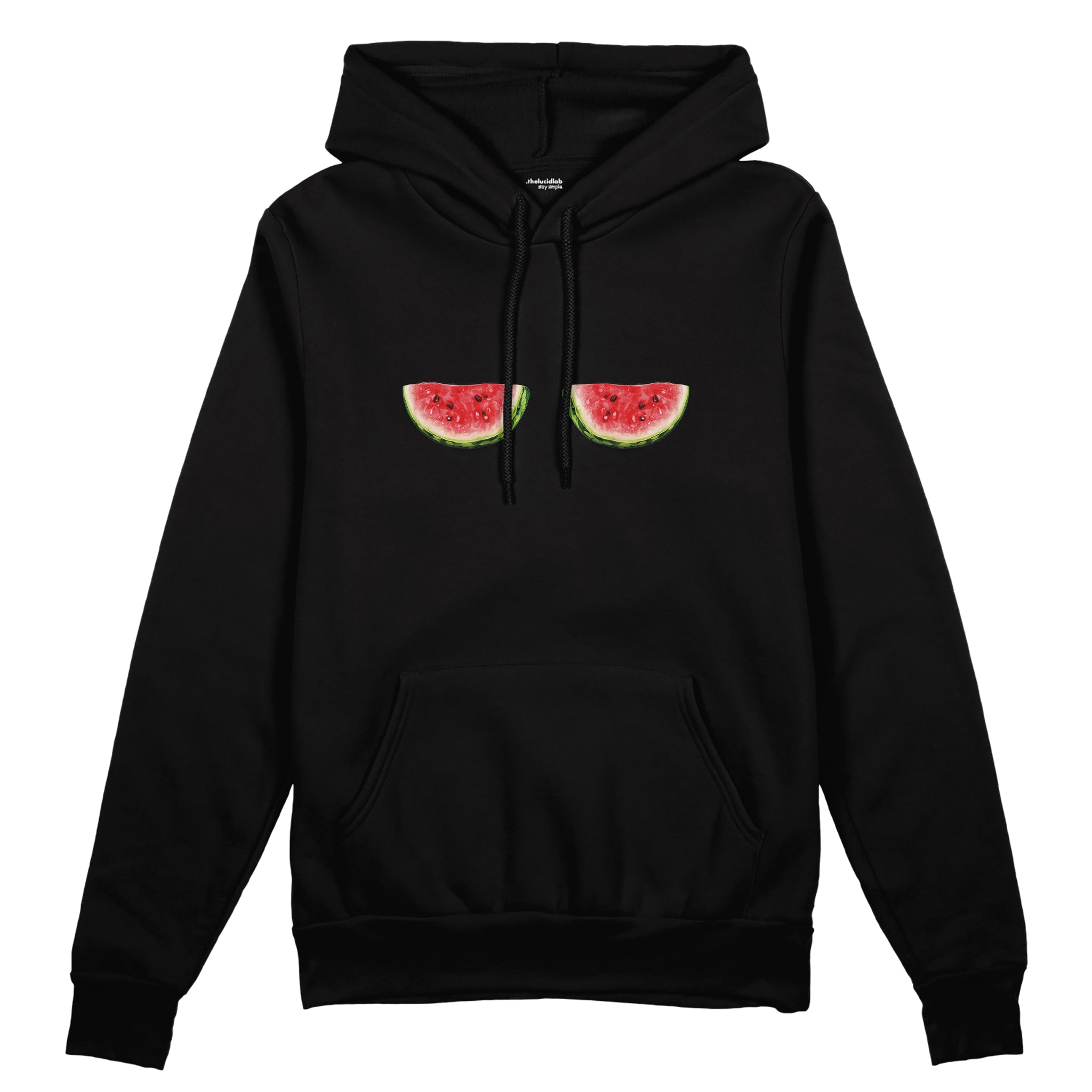 Summer Twins Oversize Hoodie - Siyah - ön görünüm