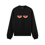 Summer Twins Oversize Sweatshirt - Siyah - ön görünüm