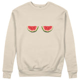 Summer Twins Sweatshirt - Bej - ön görünüm