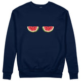 Summer Twins Sweatshirt - Lacivert - ön görünüm