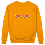 Summer Twins Sweatshirt - Turuncu - ön görünüm