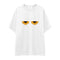 Sunny Side Up Oversize Tişört - beyaz