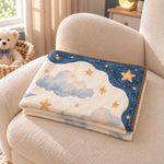 Teddy Moon Polar Bebek Battaniyesi — Katlı görünüm