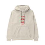 Tell Your Parents Hoodie - Krem - ön görünüm