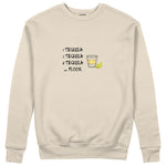1 Tequila 2 Tequila Sweatshirt — Bej — Ön baskı