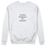 The Library Sweatshirt - Beyaz - ön görünüm