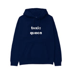 Toxic Queen Hoodie - Lacivert - ön görünüm