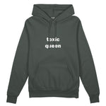 Toxic Queen Oversize Hoodie - Antrasit - ön görünüm