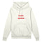 Toxic Queen Oversize Hoodie - Beyaz - ön görünüm