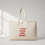 Treat Your Girl Right Daily Tote Bag – ön görünüm