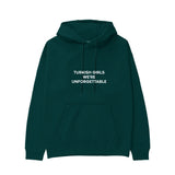 Turkish Girls Hoodie - Koyu Yeşil - ön görünüm