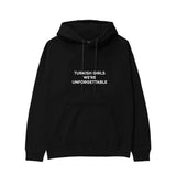Turkish Girls Hoodie - Siyah - ön görünüm