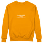 Turkish Girls Sweatshirt - Turuncu - ön görünüm