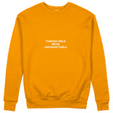 Turkish Girls Sweatshirt - Turuncu - ön görünüm