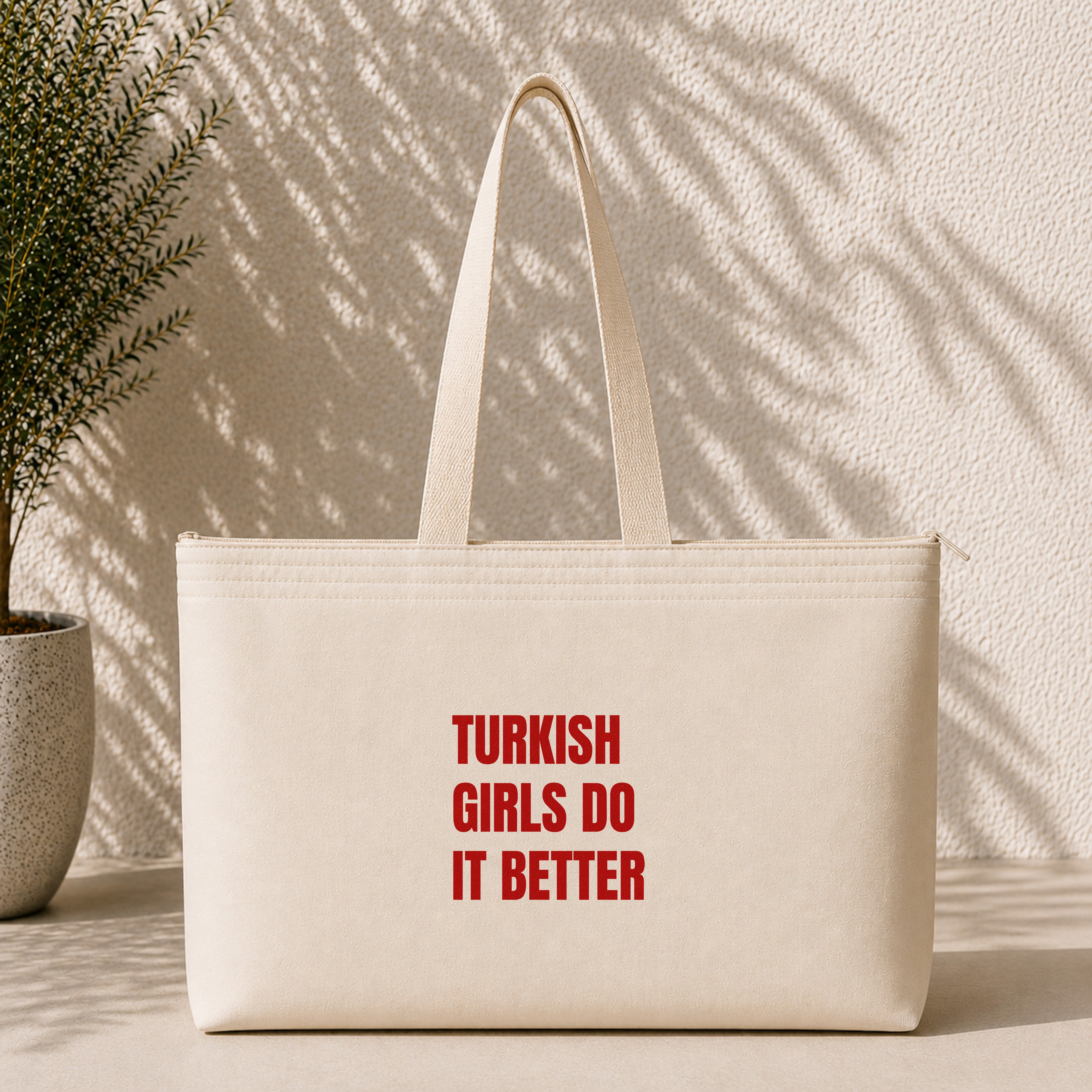 Turkish Girls Weekend Tote Bag – ön görünüm