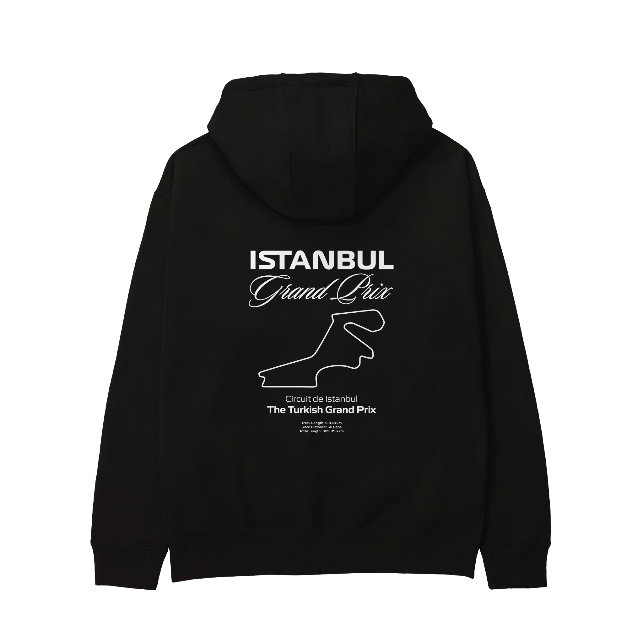 Türkiye Grand Prix Hoodie - Siyah - arka görünüm