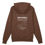 Türkiye Grand Prix Oversize Hoodie - Kahverengi - arka görünüm