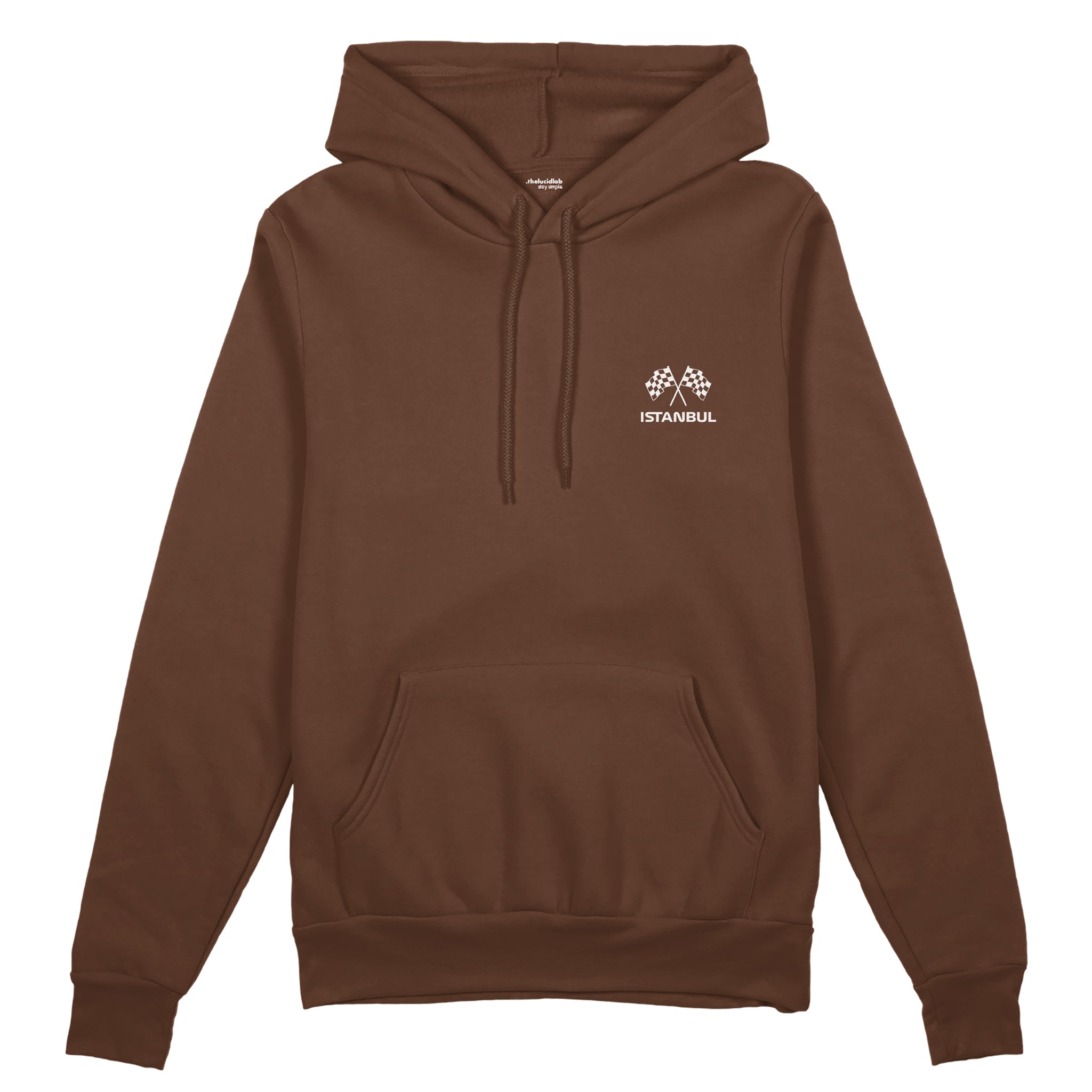 Türkiye Grand Prix Oversize Hoodie - Kahverengi - ön görünüm